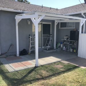 Patio Cover Replacement and Painting in Los Alamitos